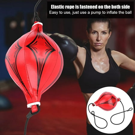 GOODGDN Boxing Speed Ball Hanging Boxing Pear Shape Dodge Speed Hanging Sport Training Leather Adult Professional Fighting Men And Women